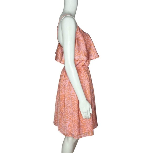 Lilly Pulitzer X Target Women’s Giraffing Me Crazy Flounce Dress Pink‎ Orange S - Picture 2 of 8